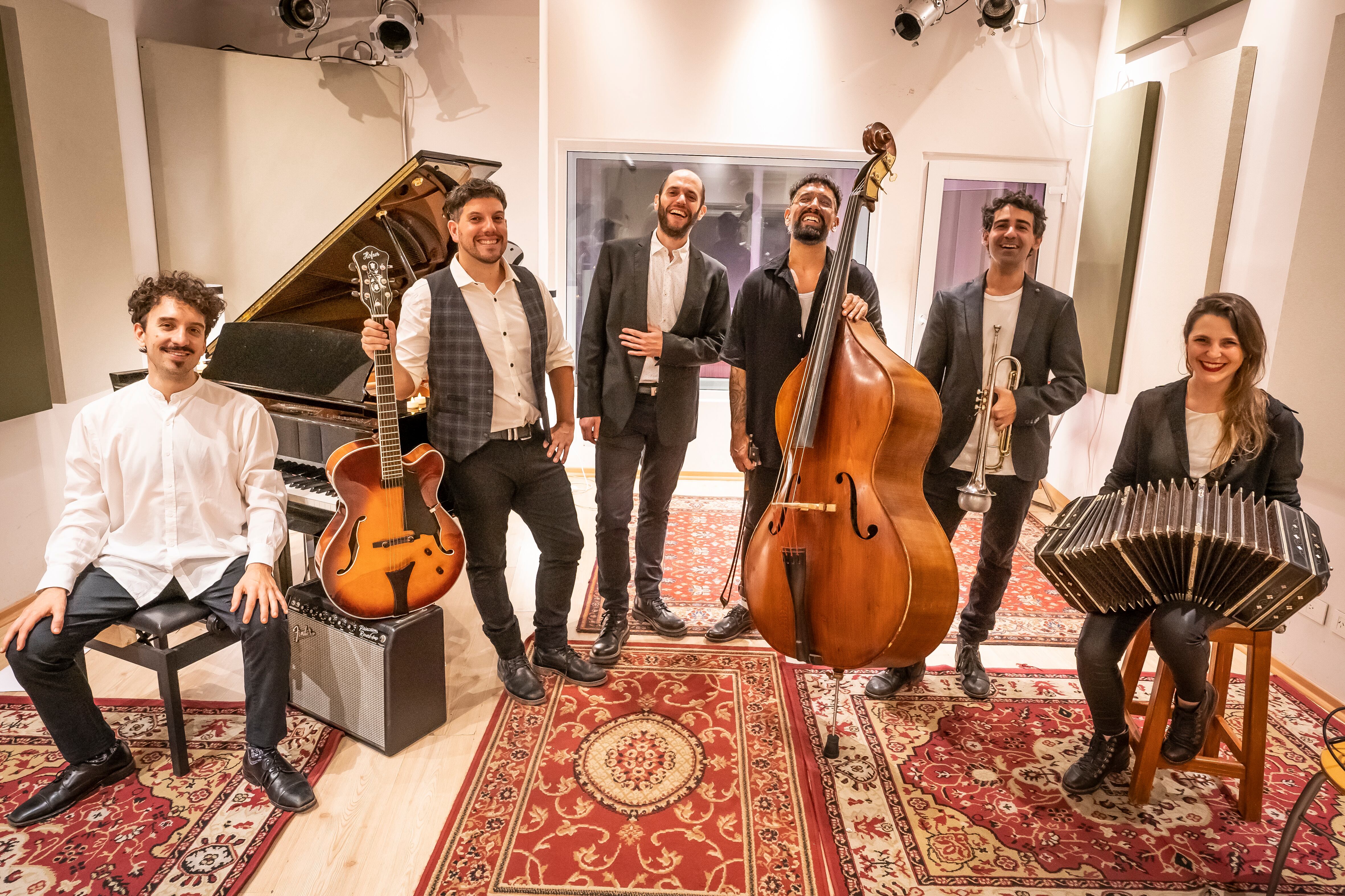 El Sexteto se presentará el 21 de noviembre en La Fábrica en Vivo.