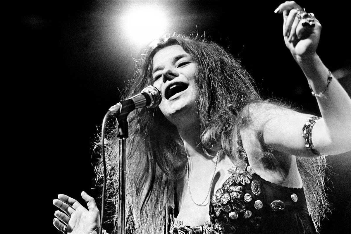 Janis Joplin, la perla blanca del blues. 