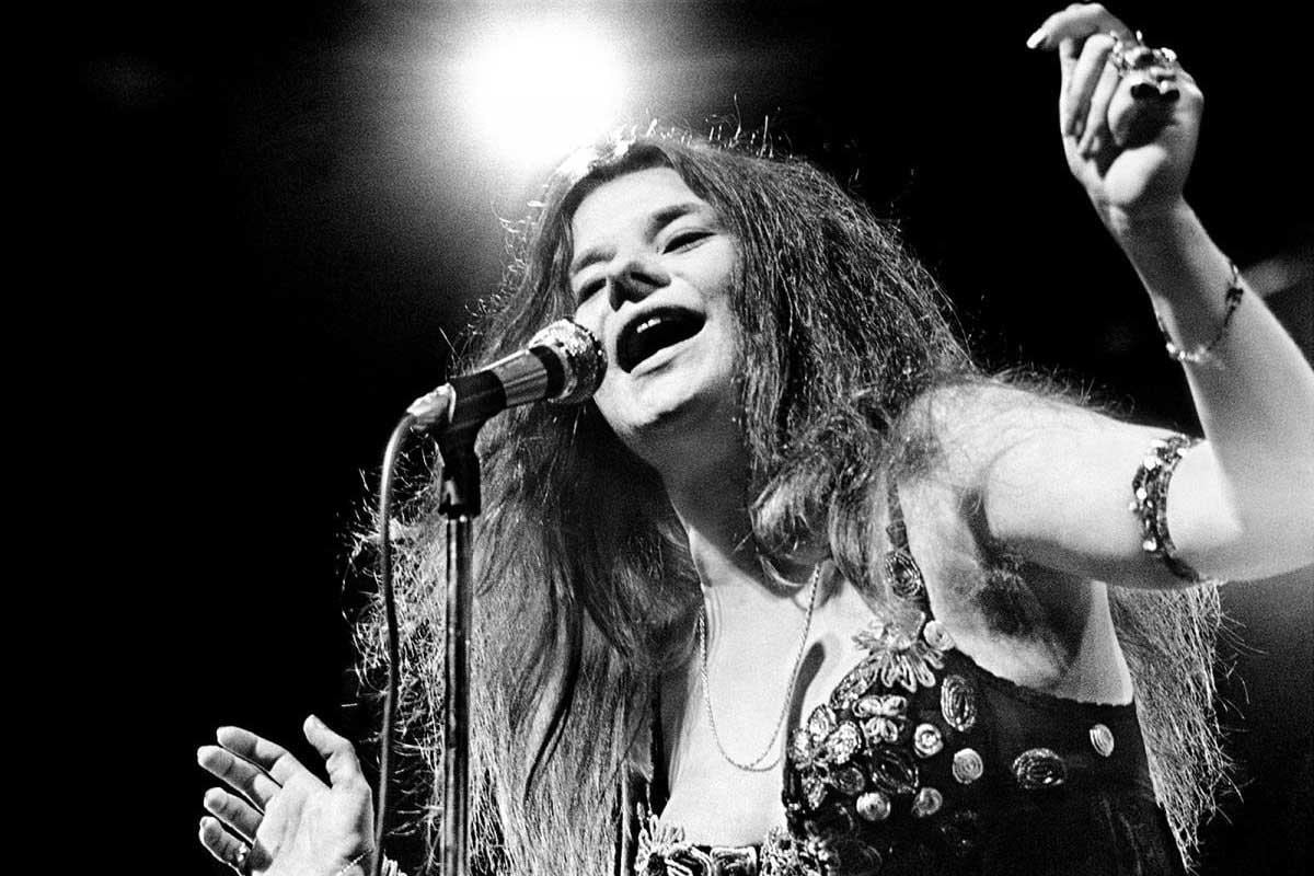 Janis Joplin, la perla blanca del blues.