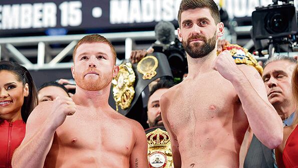 Canelo Alvarez venció hace tres meses al kazajo Gennady Golovin en la categoría medianos.