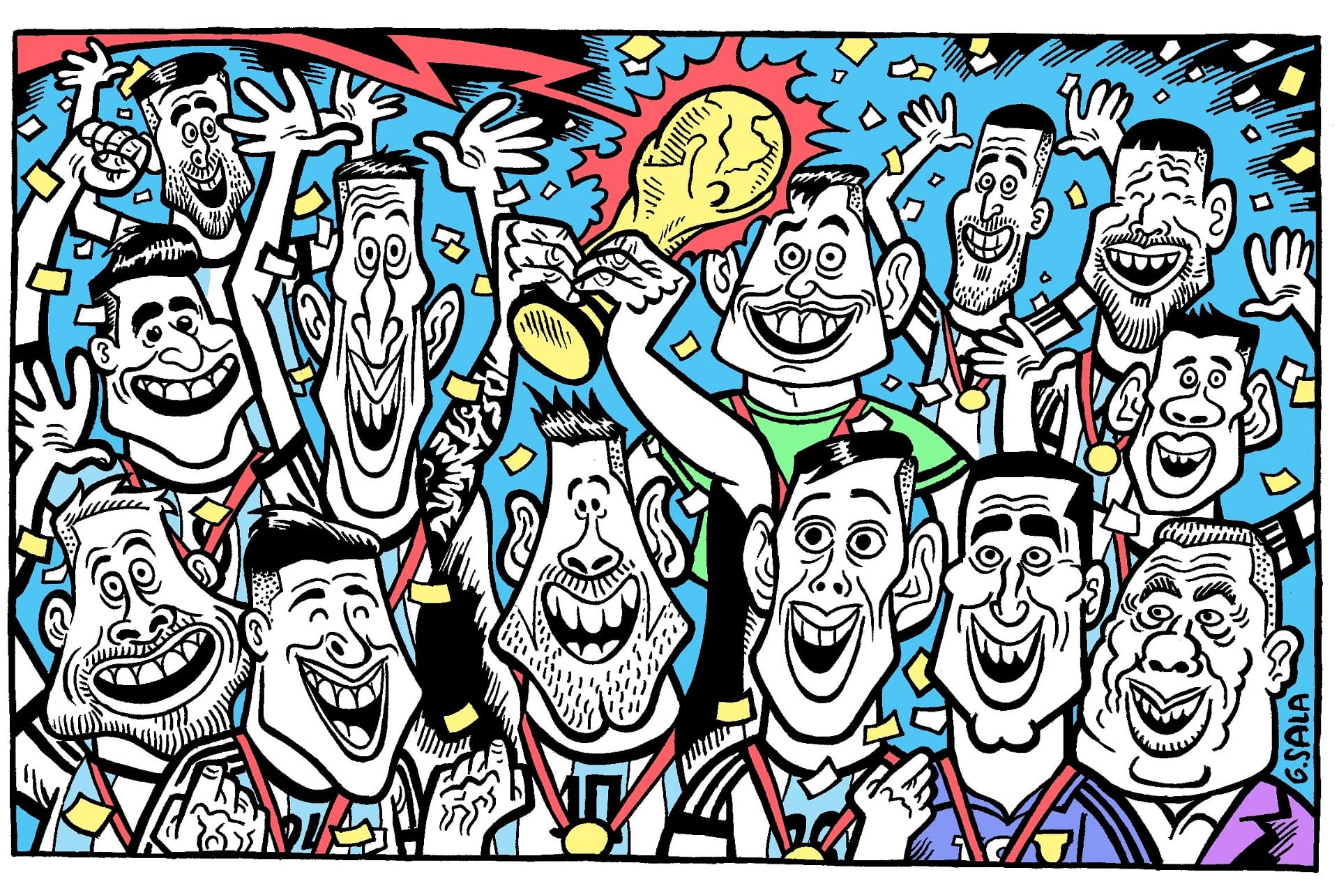 Primero quisimos ganar la tercera, ahora queremos que sea 18D para siempre. Felicidades, campeones: lo merecimos todos