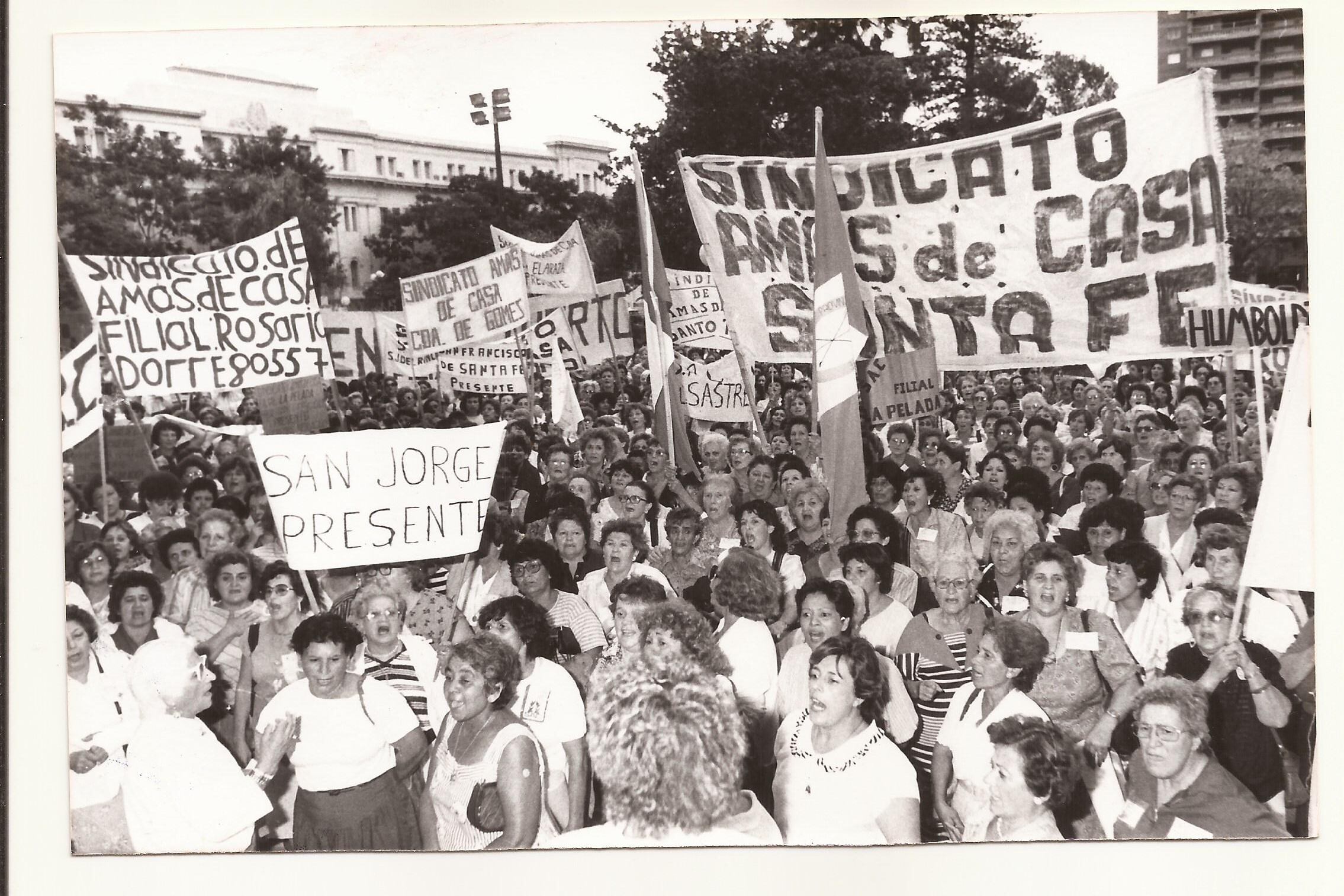 El sindicato de Amas de Casa llegó a tener 80.000 afiliadas en los años 80.