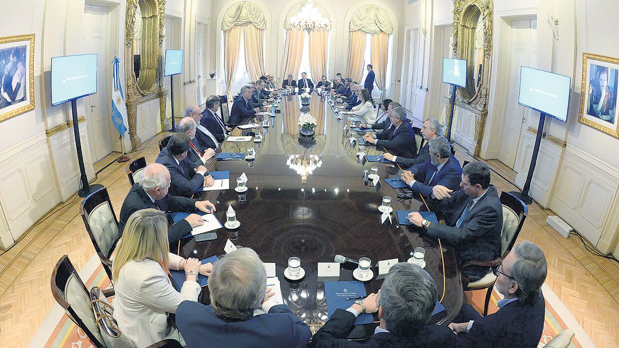 Tras la reunión hubo una conferencia del Gobierno, pero los gobernadores prefirieron no participar ante la falta de precisiones.