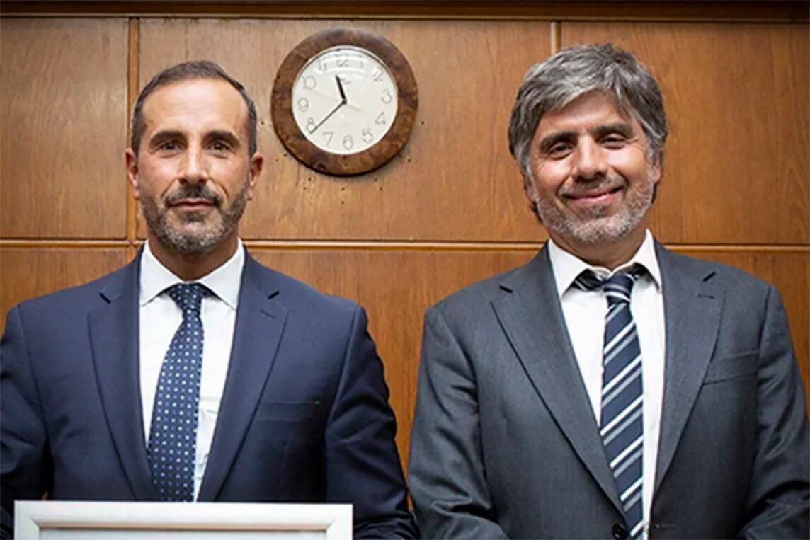 Los jueces Jorge Gorini y Rodrigo Giménez Uriburu se reunieron en 2018 con la entonces ministra Patricia Bullrich.