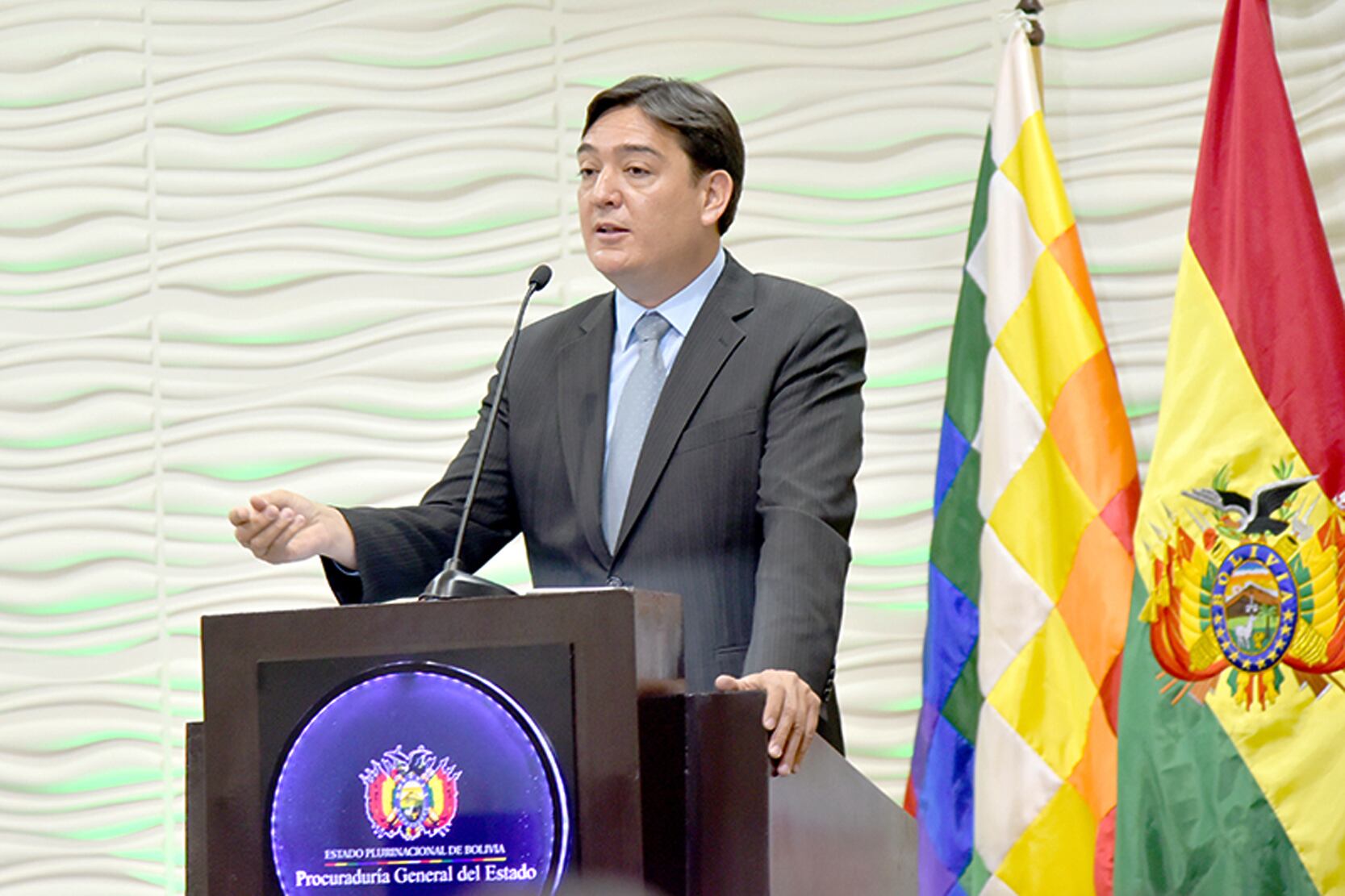José María Cabrera, procurador de Bolivia.