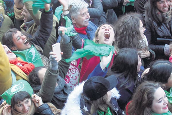 El grito hacia el cielo, la alegría inenarrable, los gestos de los cuerpos que estallaron. Lo habían logrado.