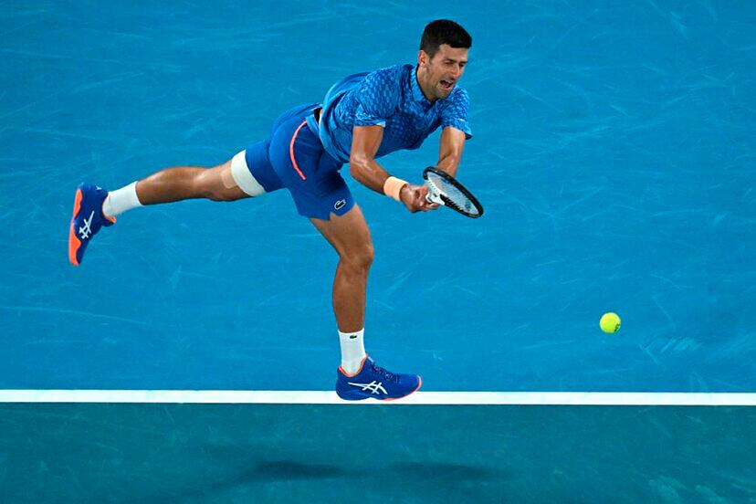 El serbio Novak Djokovic cenció al checo Jiri Lehecka en sets corridos.