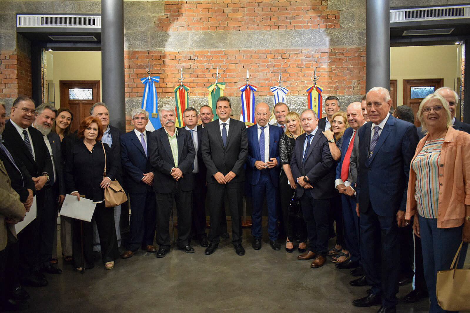 La sesión presidida por Sergio Massa, en el palacio legislativo.