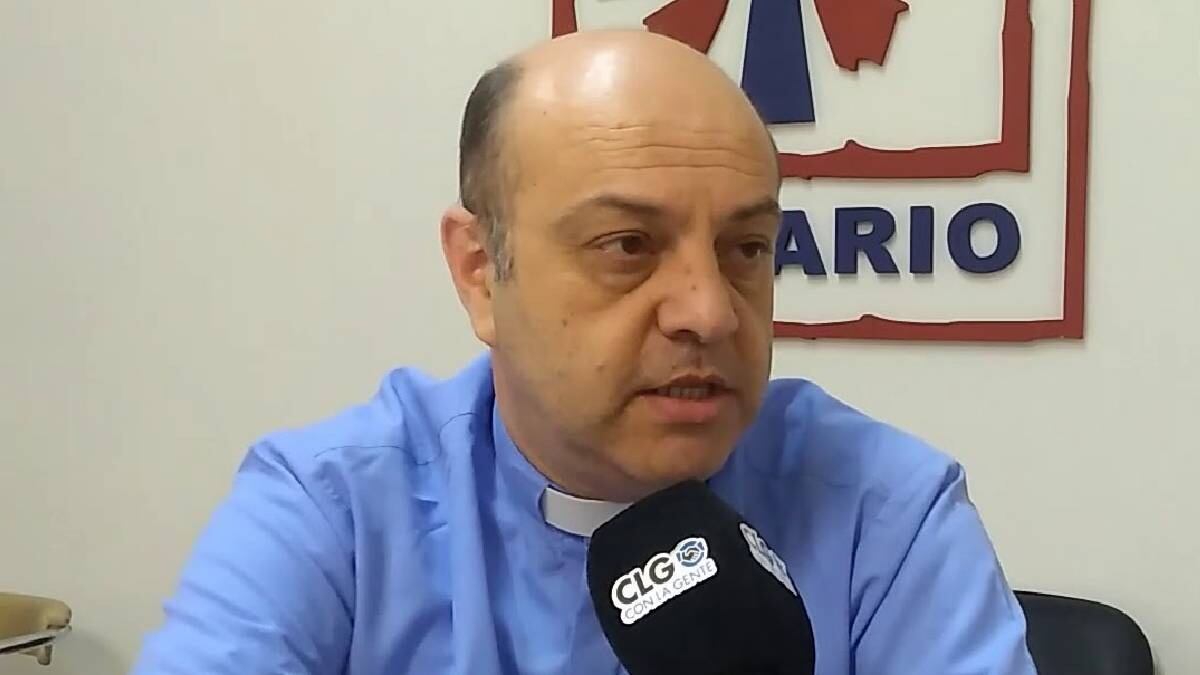 Fabián Montes, vicepresidente de Cáritas Rosario.