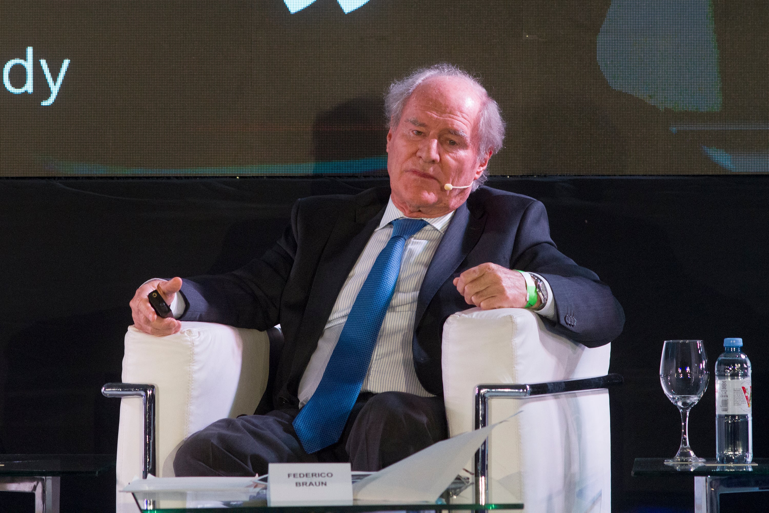 Braun, en su exposición en AEA. 