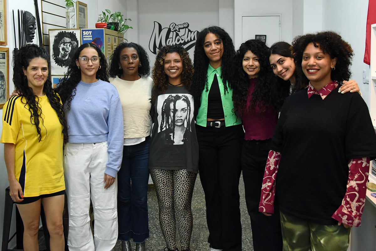 Ronda de mujeres afroargentinas. Imagen: Nicolás Parodi