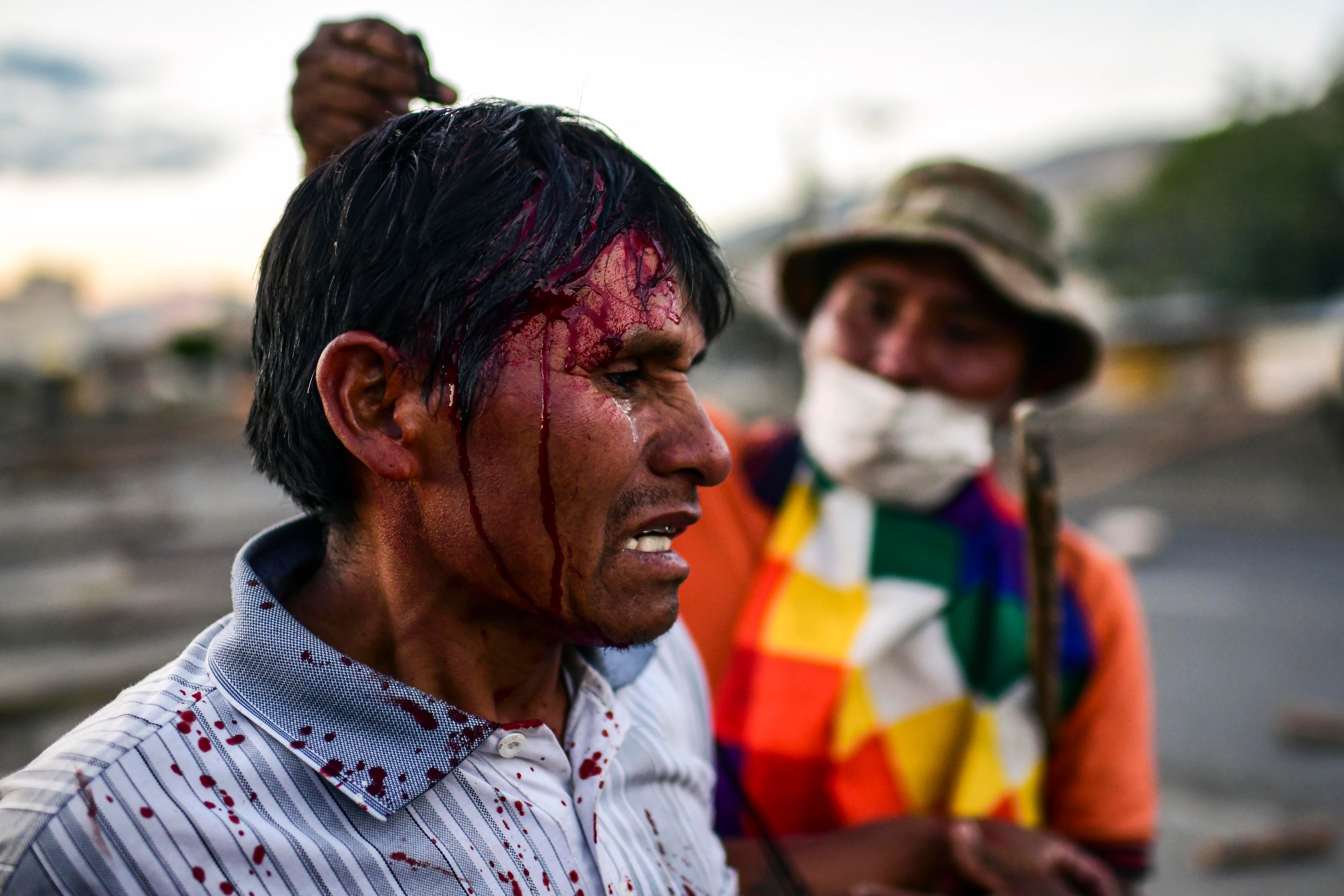 La CIDH criticó con dureza la represión del gobierno de facto de Añez.