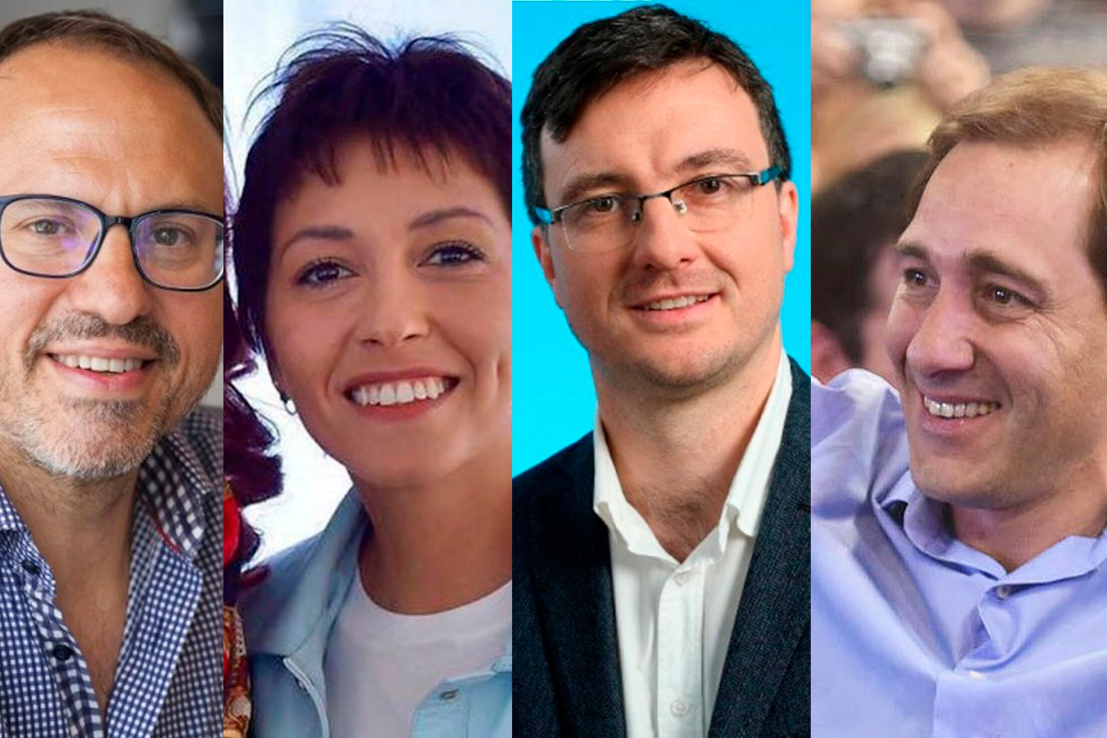 Diego Valenzuela, Mayra Mendoza, Lucas Ghi y Julio Garro. 