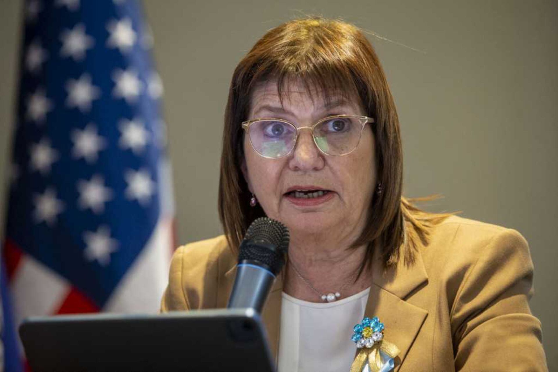 Patricia Bulllrich, ministra de Seguridad