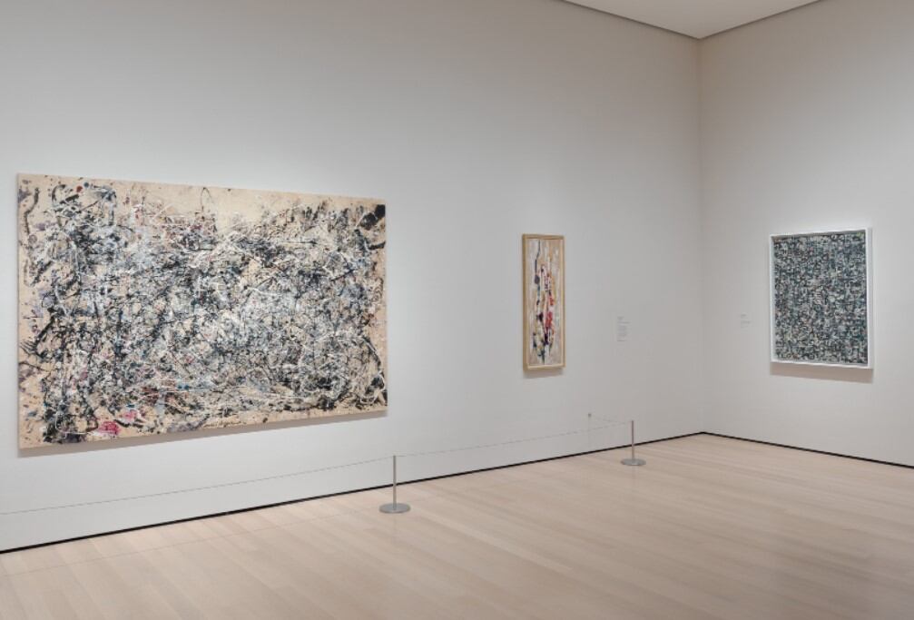 Se expuso el Tapiz N6 -de dirección vertical- de la artista visual argentina. (Foto: Museum of Modern Art - MoMA)