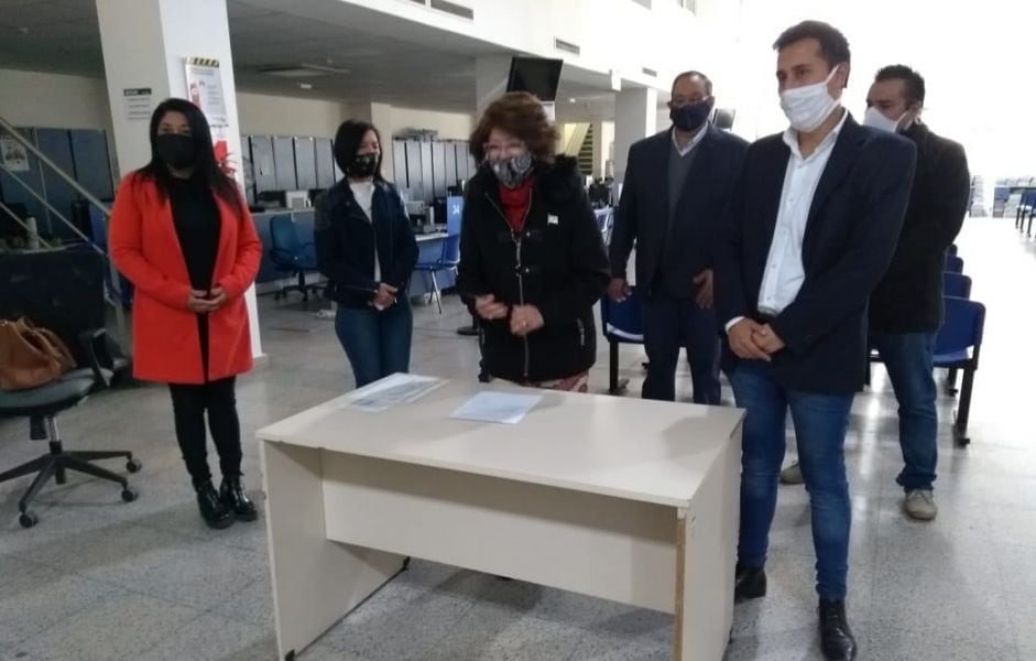 Aramayo y Vera el día que asumieron