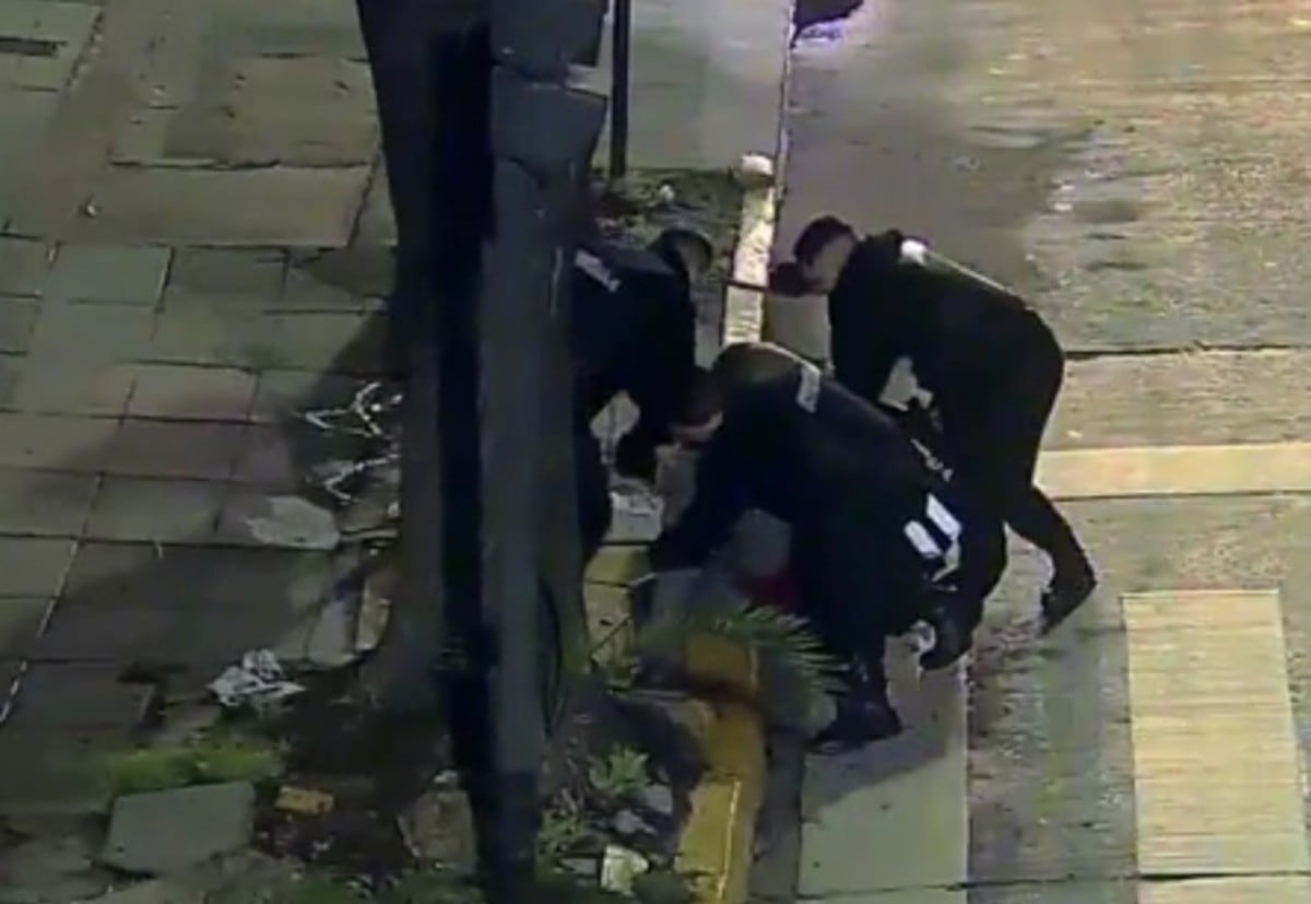 La brutal detensión de Buccafusco. 