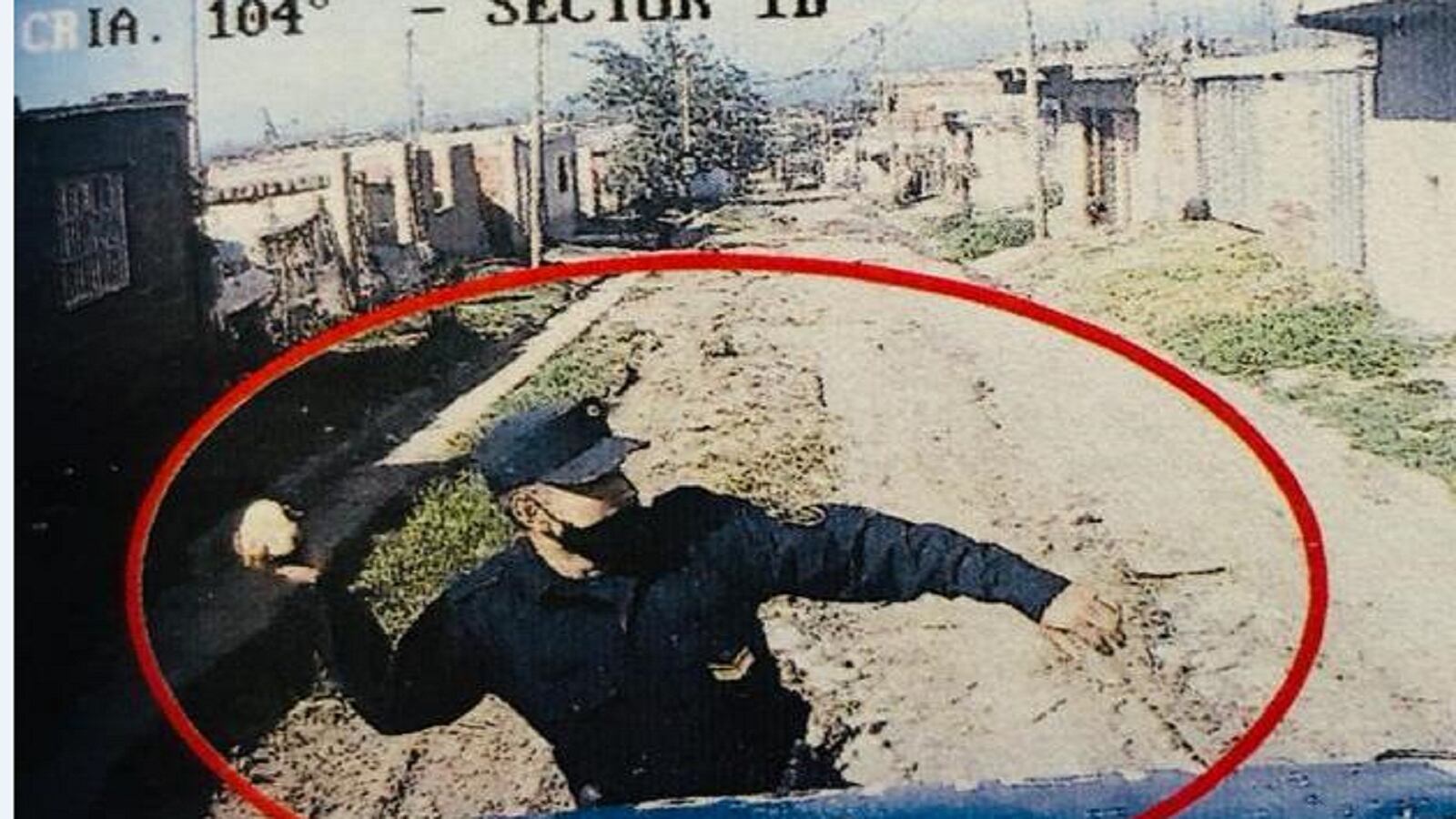 Efectivo de la comisaría 104