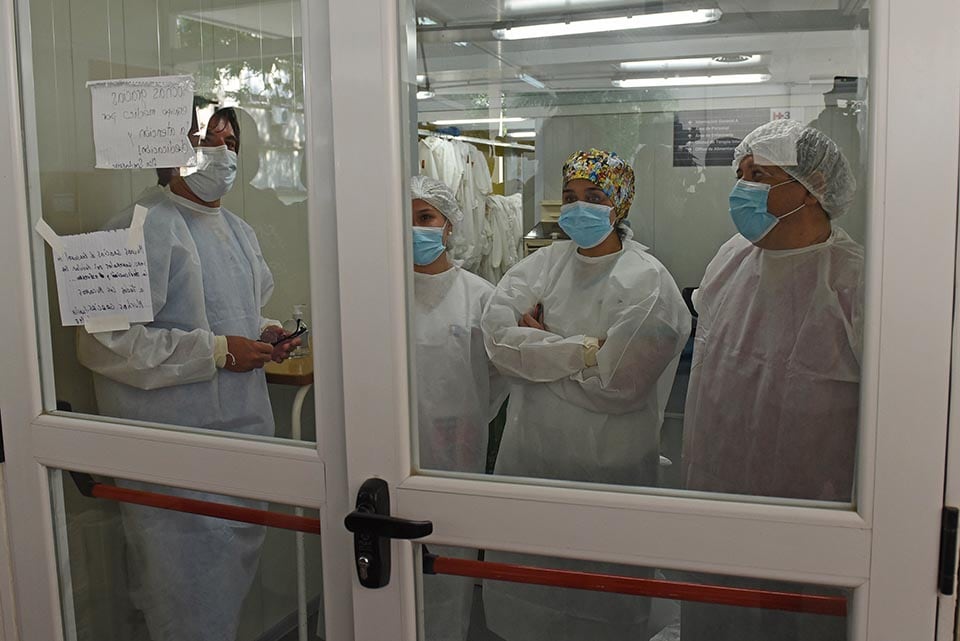 El personal de los centros de salud es el que recibe la mayor demanda. 