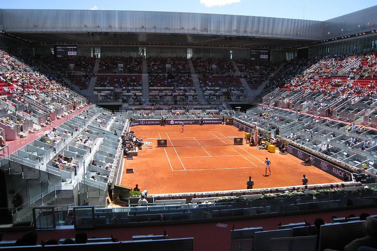 La Caja Mágica también será recreada en el torneo virtual de Madrid de tenis.