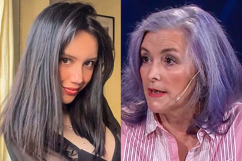 Delfina Wagner y su anfitriona, la vecina de CFK, Ximena Tezanos Pinto.