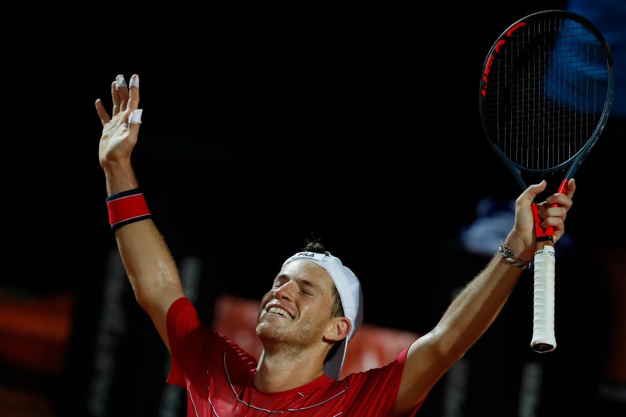 Diego Schwartzman está cumpliendo su mejor semana como profesional.
