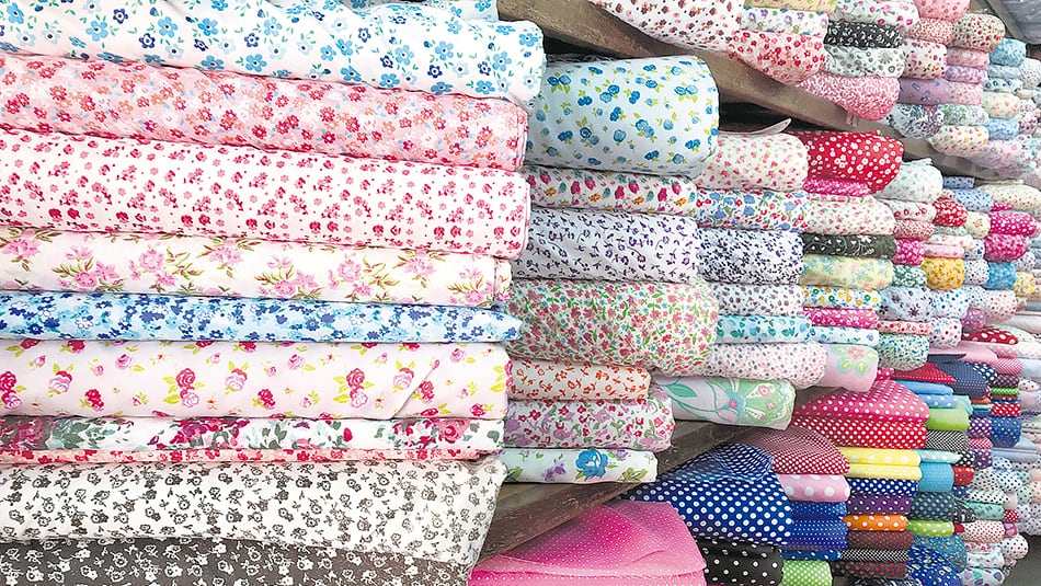 La provisión de telas cayó 9 por ciento en febrero por la baja del consumo.