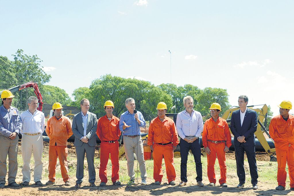 Macri estuvo en Entre Ríos y habló de generar “soluciones sin aprietes, sin extorsiones”.