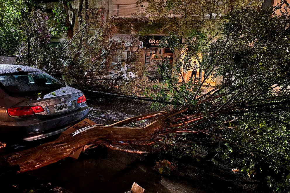 Una postal del desastre.