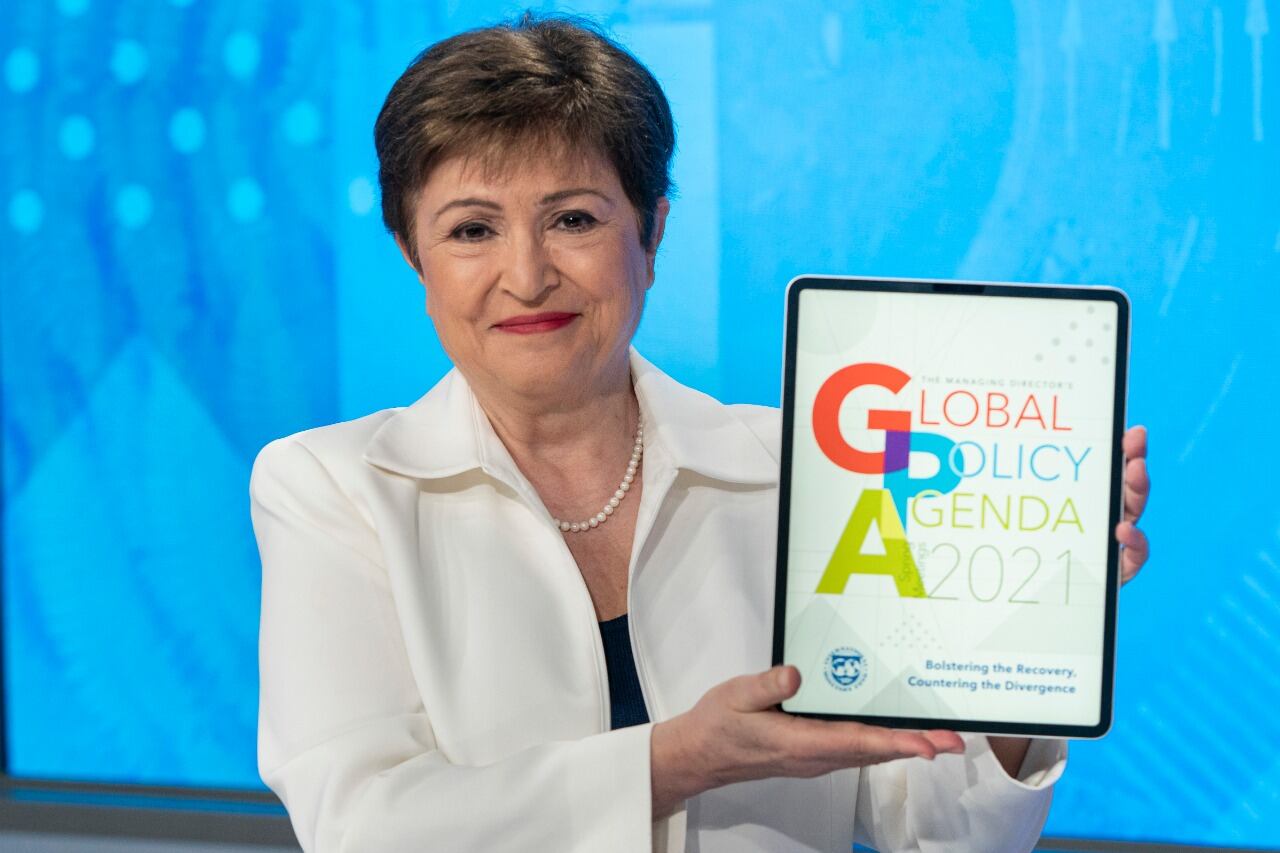 Kristalina Georgieva, directora gerente del FMI.