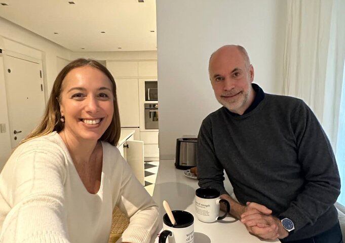 Selfie de desayuno tras el renunciamiento de Vidal.