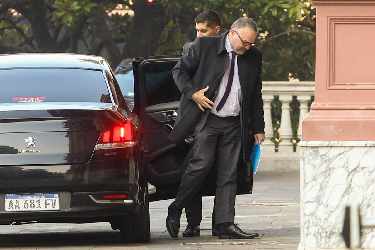 Matías Kulfas le llevó personalmente la carta de renuncia a Alberto Fernández.