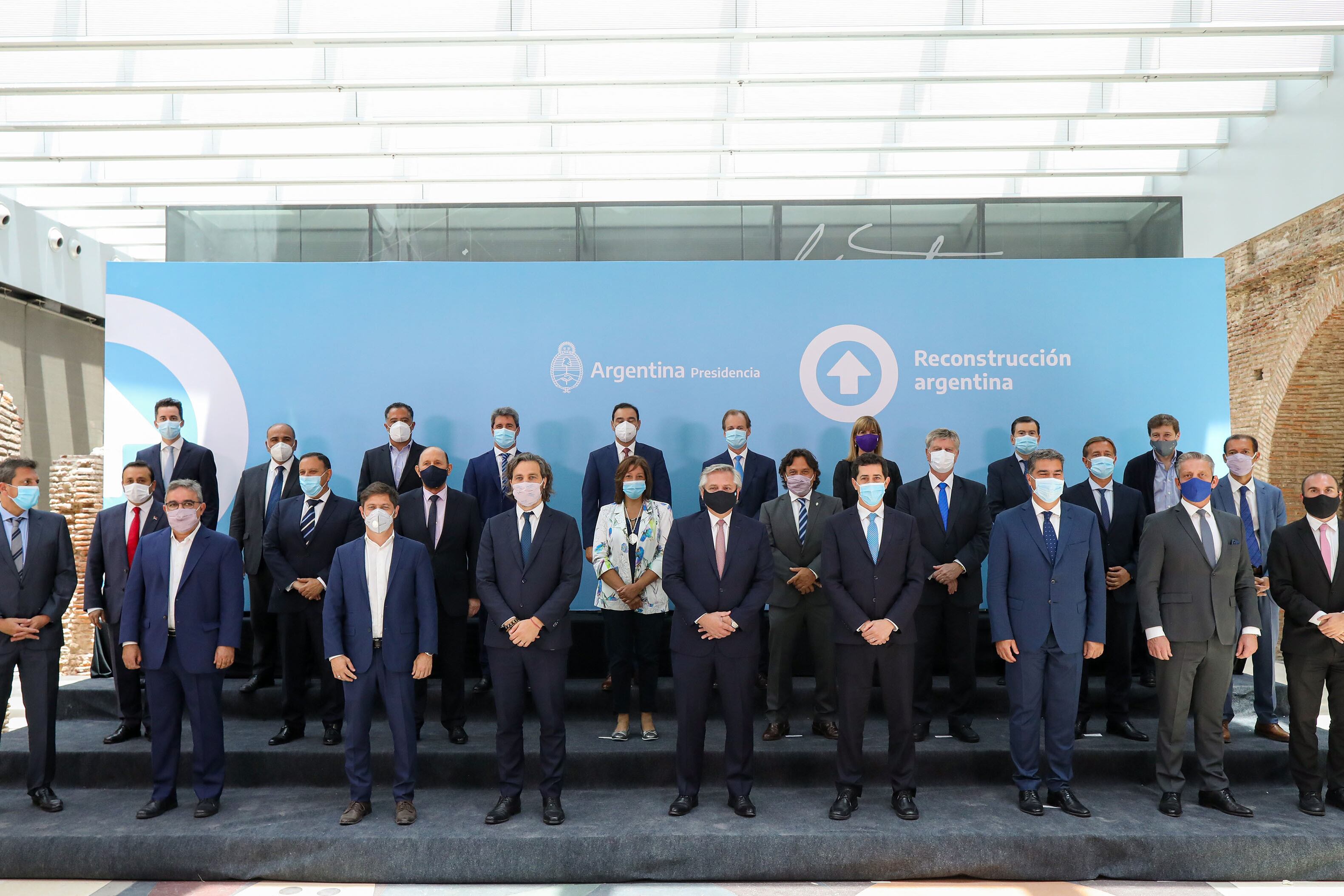 Los gobernadores esperan el impulso del Presidente para que el proyecto avance.