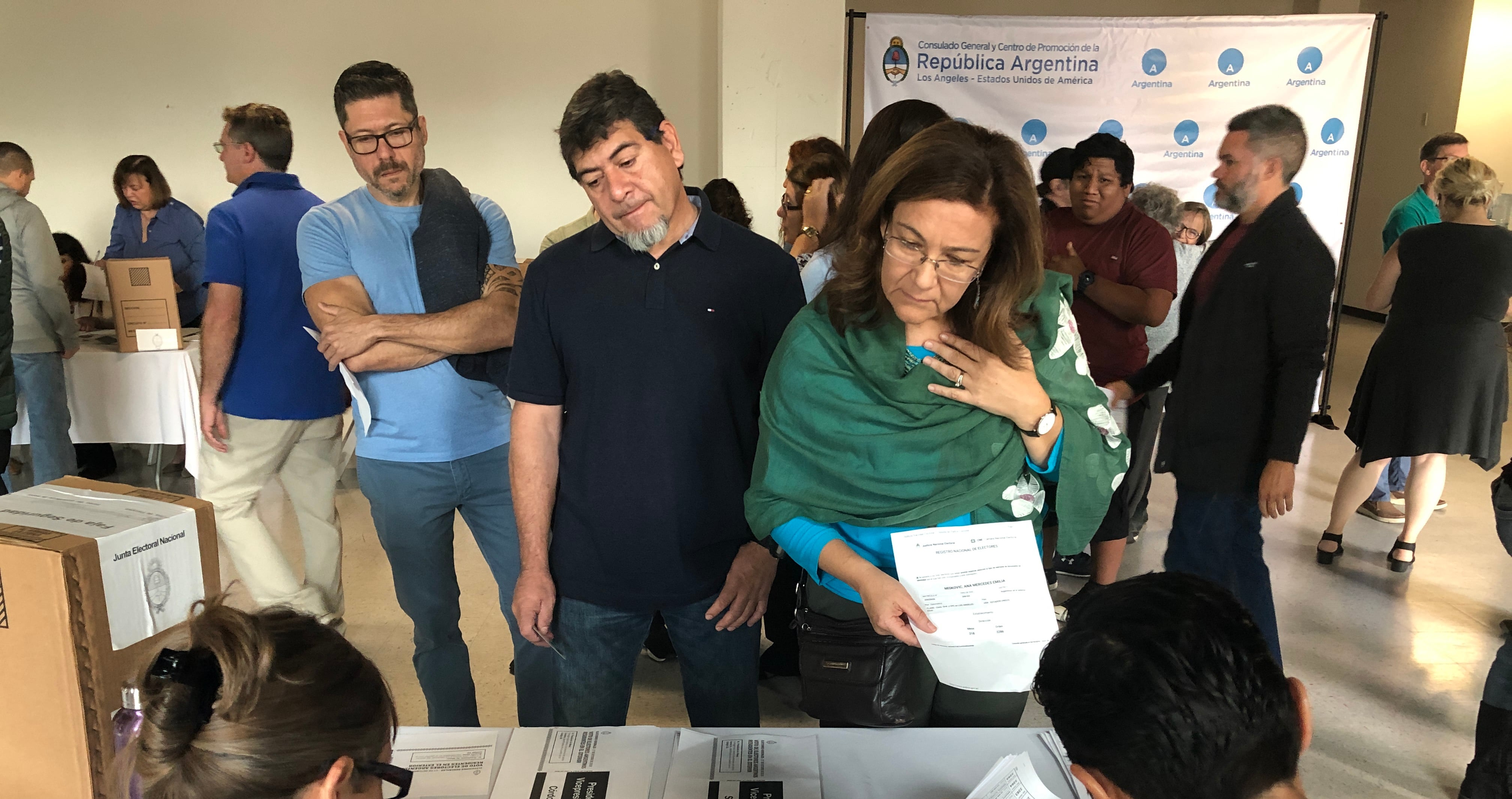 Consulado de Argentina en Los Ángeles, Estados Unidos. 