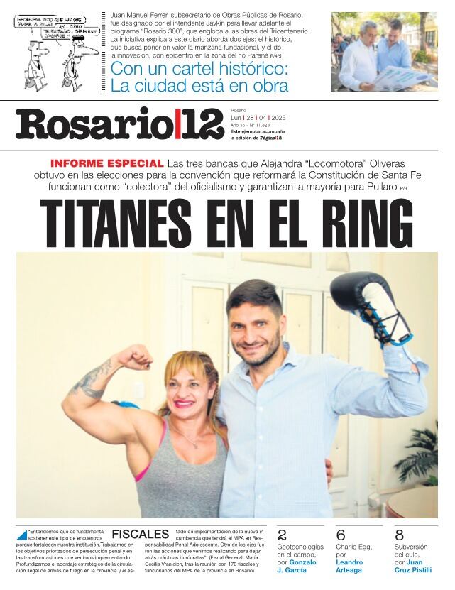 Una reforma al paso de la locomotora - 27/04/2025