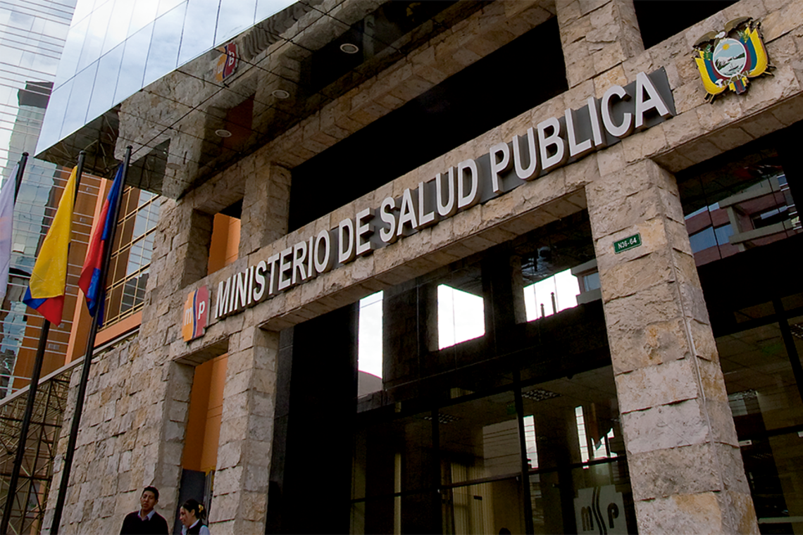 Fachada del Ministerio de Salud Pública de Ecuador / web oficial