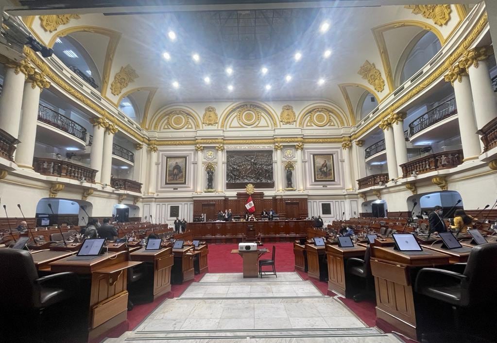 Congreso de Perú. Foto: Twitter