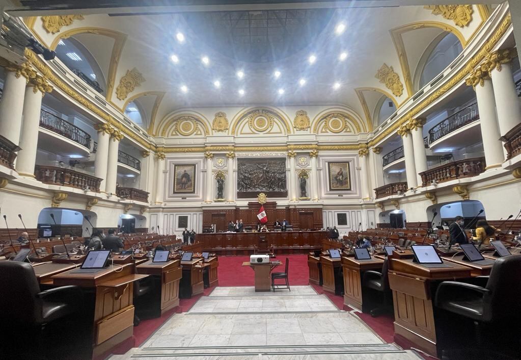 Congreso de Perú. Foto: Twitter