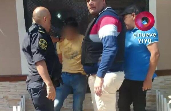 Foto: Canal 9. El hombre que emitió los disparos se encuentra detenido.