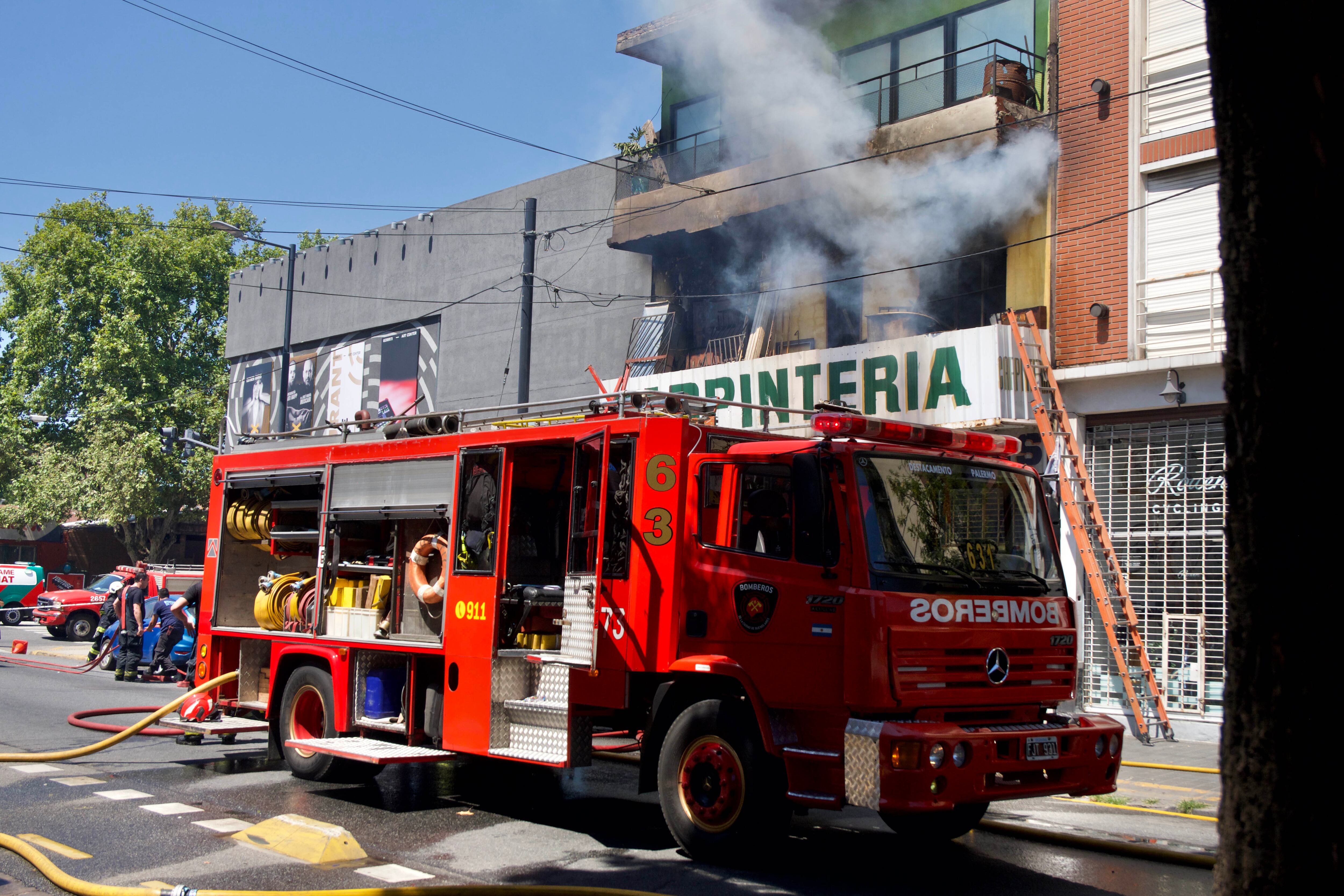 Cuatro personas recibieron oxígeno en las ambulancias, pero no requirieron derivación a centros de salud.