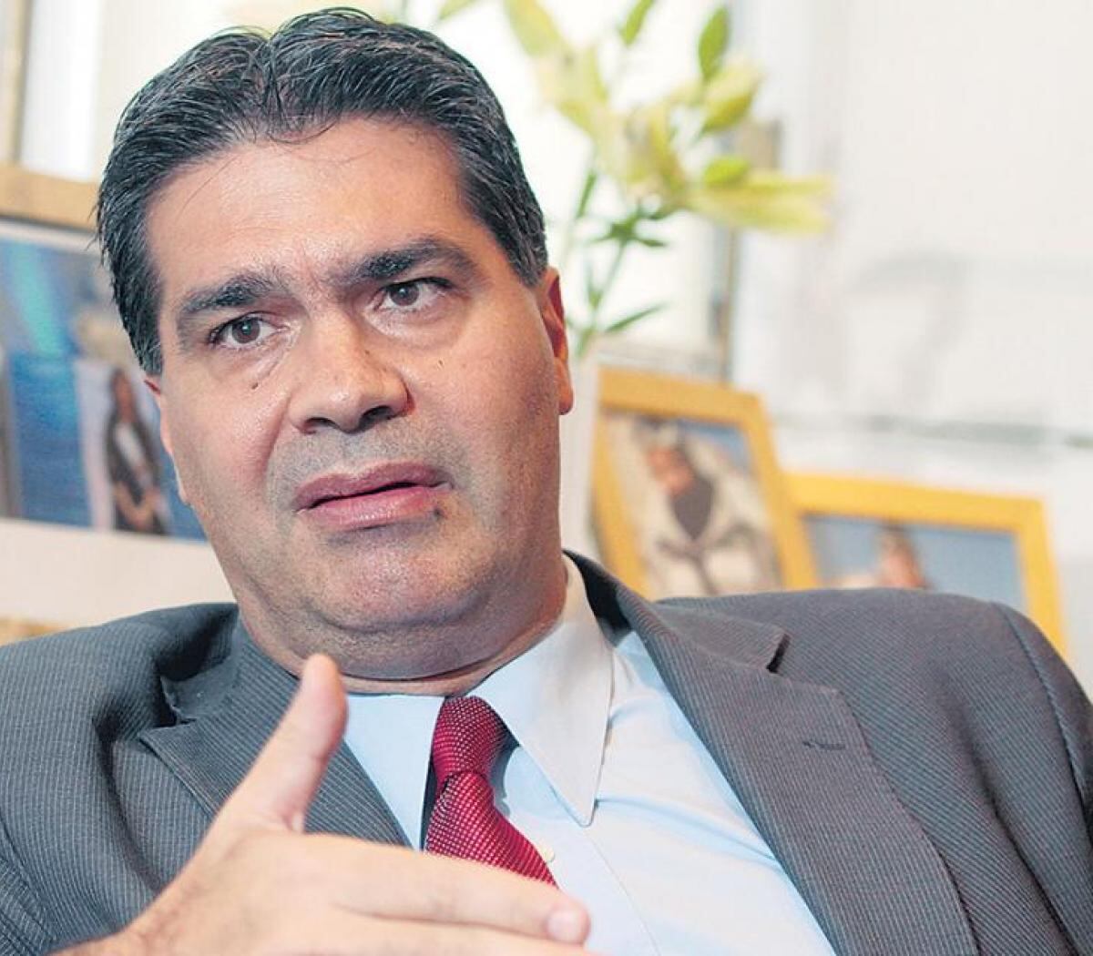 Jorge Capitanich, gobernador de Chaco.