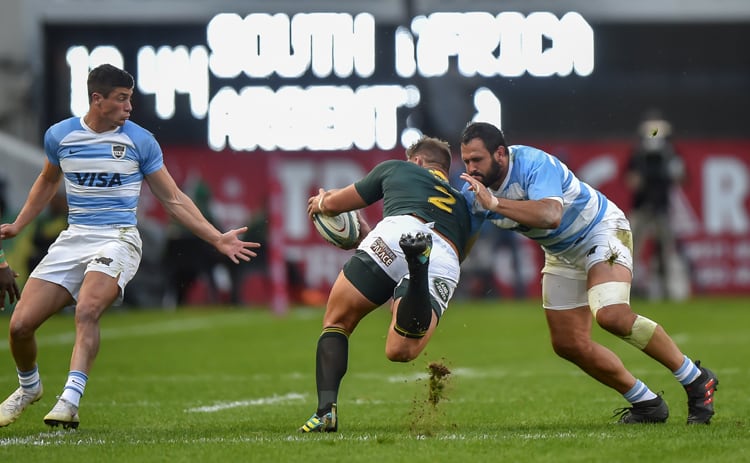 Los Pumas dejaron una buena imagen en Durban pese a la derrota.