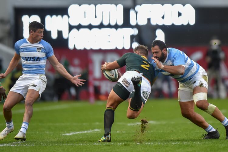 Los Pumas dejaron una buena imagen en Durban pese a la derrota.