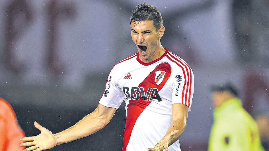 Lucas Alario tendrá la compañía de Ignacio Scocco en el ataque de River.