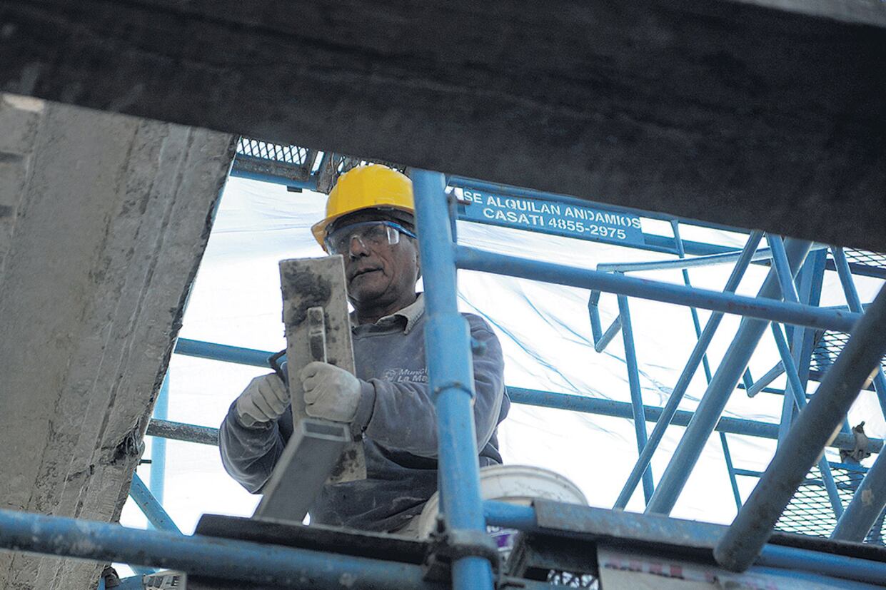 La construcción fue el rubro más activo en 2017, aunque todavía no llegó al nivel de 2015.