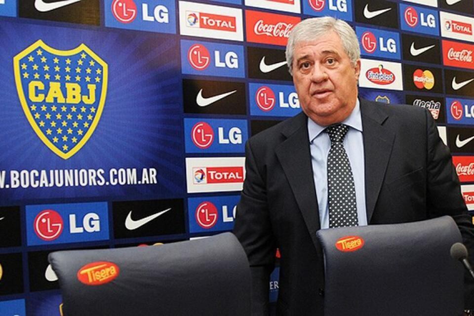 Jorge Amor Ameal, presidente de Boca.