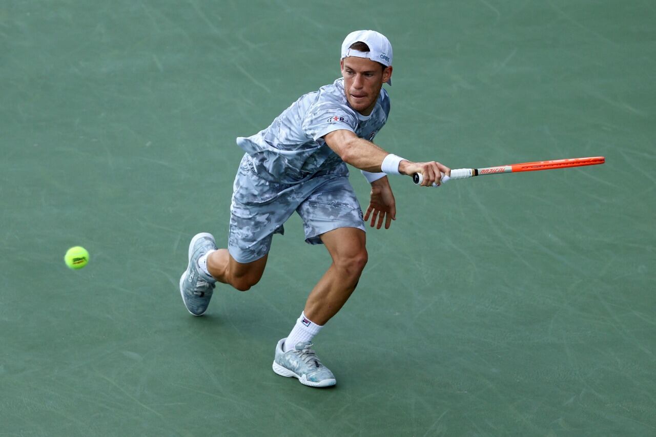 Diego Schwartzman, no pudo con Ruud en el Masters 1000.