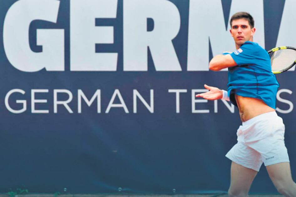 En la cancha central, Delbonis protagonizó una gran remontada en el primer set y ganó más holgado el segundo.