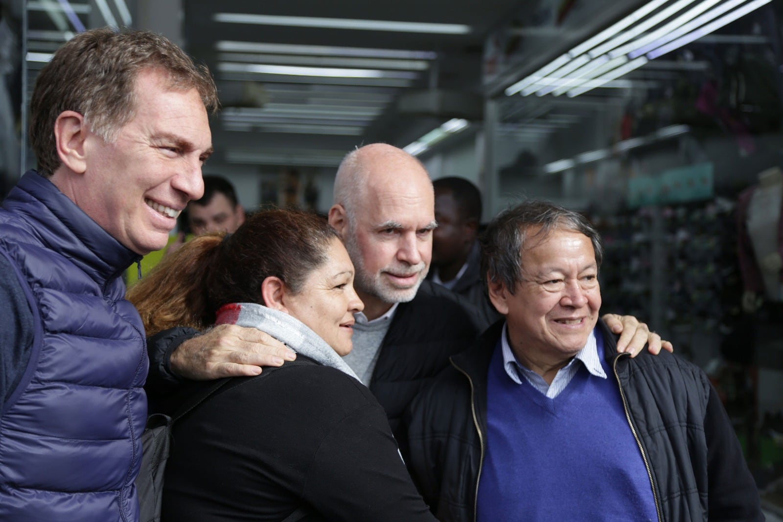 Los referentes de JxC larretista continúan recorriendo la provincia. 