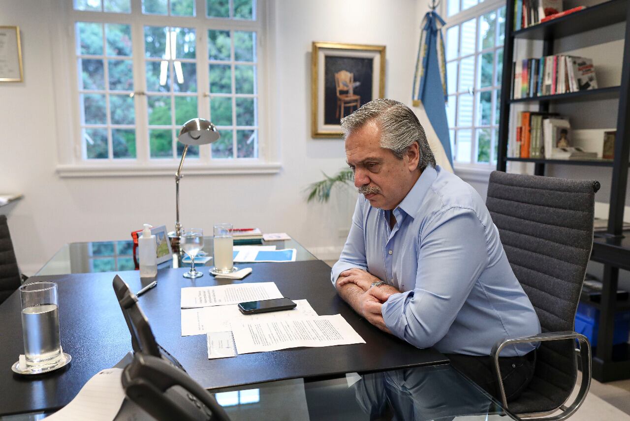 El presidente, Alberto Fernández, difundió un video del Ministerio de Desarrollo Productivo para mostrar la ayuda que el Estado dio en estos meses y que la economía se está reactivando.